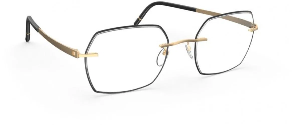 Silhouette Momentum Chassis Rimless 5552 Eyeglasses - view 2